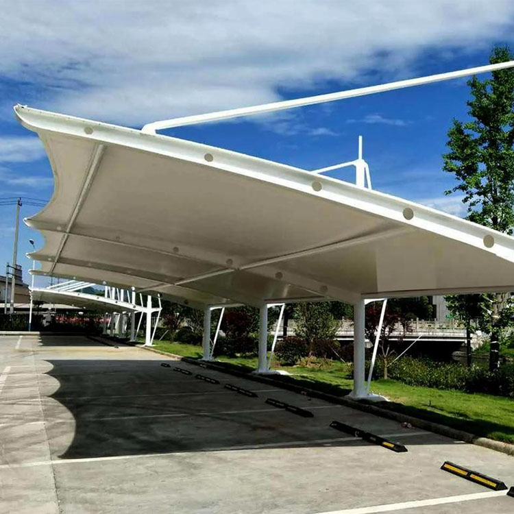 五台县膜结构汽车棚