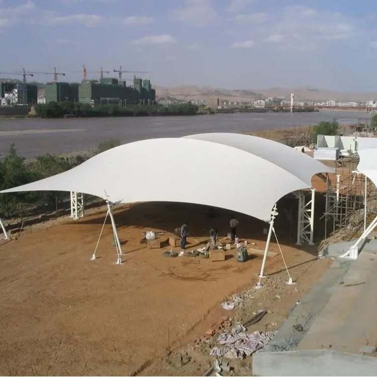 五台县膜结构汽车棚